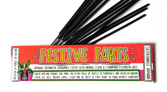 Festive Farts -  Christmas Funny Smells Incense Sticks 