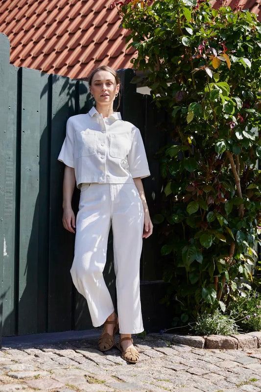 Fransa Evelyn Denim Trousers