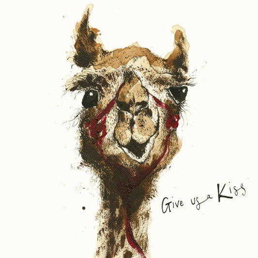 Give Us A Kiss Camel Card