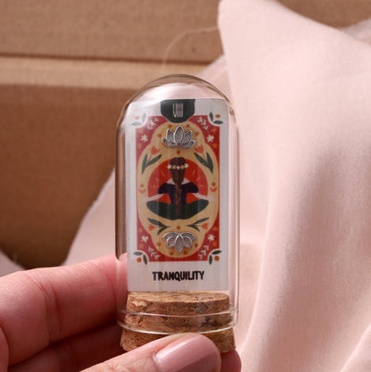 TRANQUILITY Lotus flower earrings