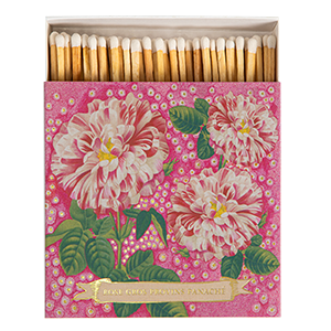 Rose Provin Petunia Matches | Square Matchboxes