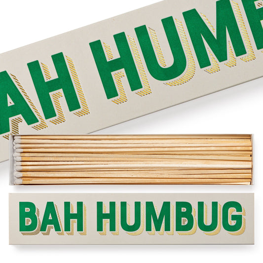 Archivist 'Bah Humbug' Decorative Matches