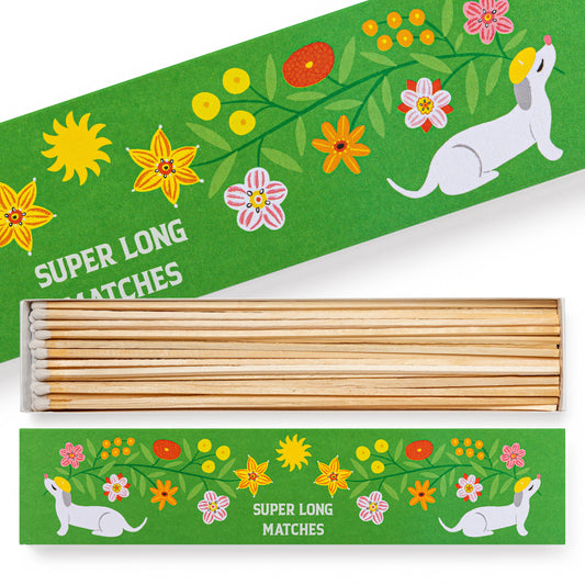 Archivist 'Super Long Doggy' Decorative Matches