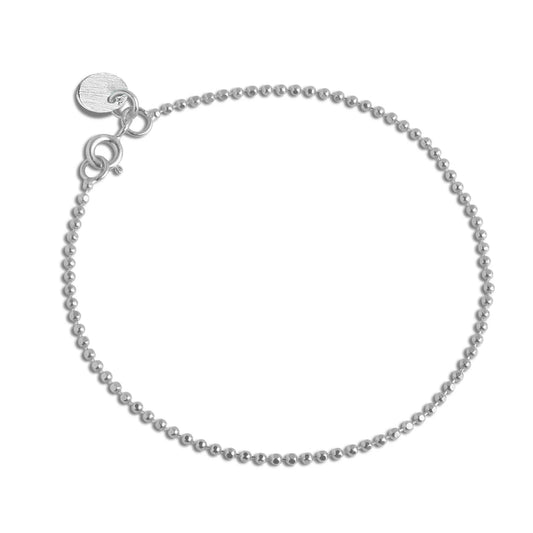 Enamel Sterling Silver Bracelet Chain