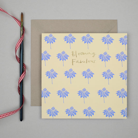 'Blooming Fabulous' Greetings Card