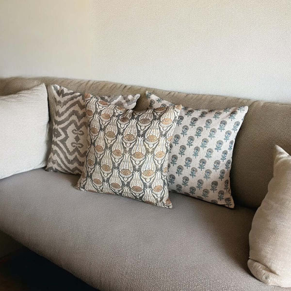 Grand Ottoman Linen Cushion