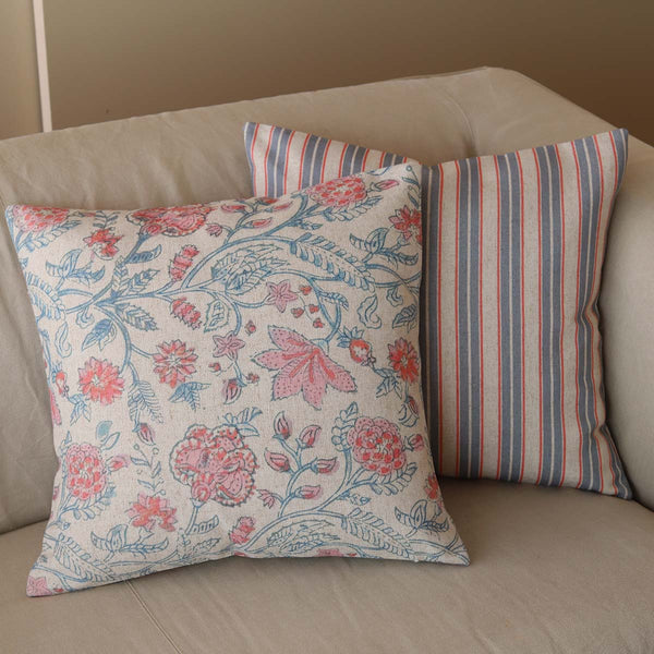 Tivoli Stripe Linen Cushion