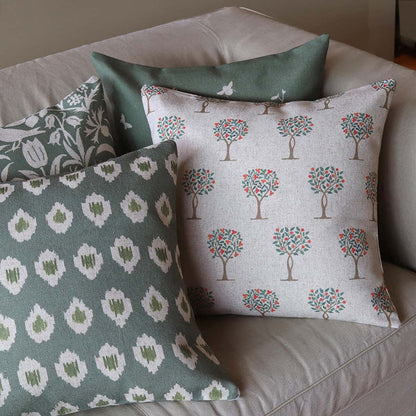 Topiary Linen Cushion