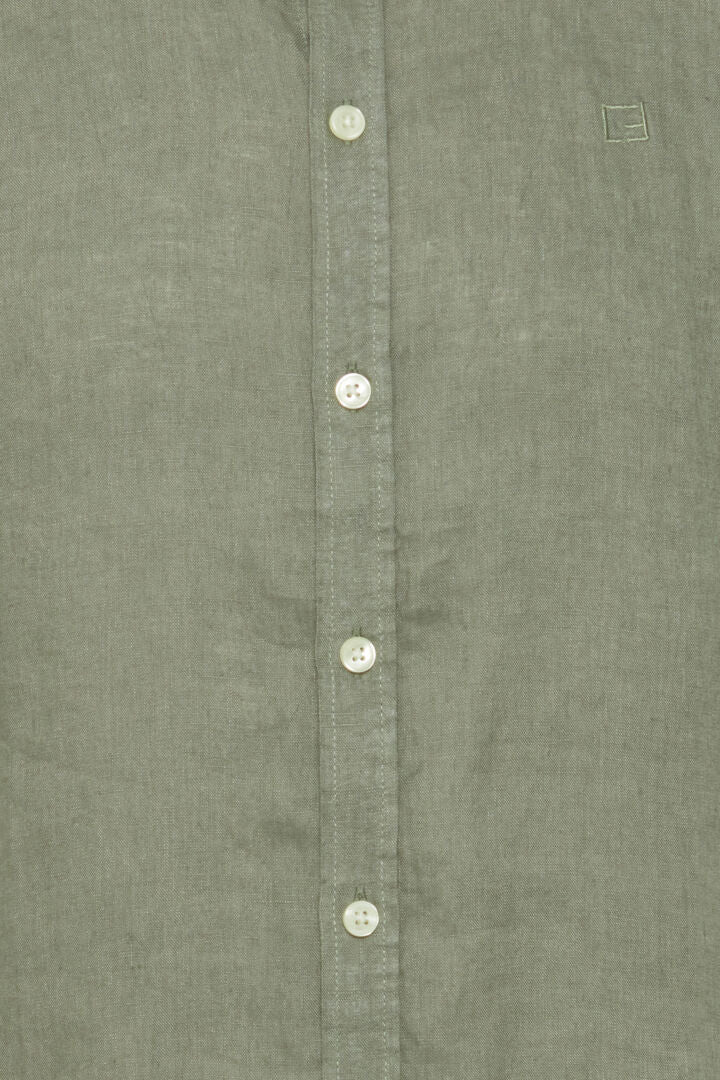Casual Friday Anton Linen Shirt - Agave Green
