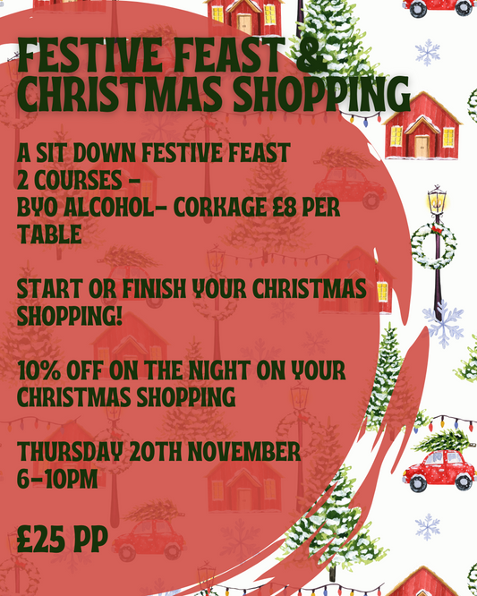 FESTIVE FOOD & CHRISTMAS SHOPPING- 20TH NOVEMBERb