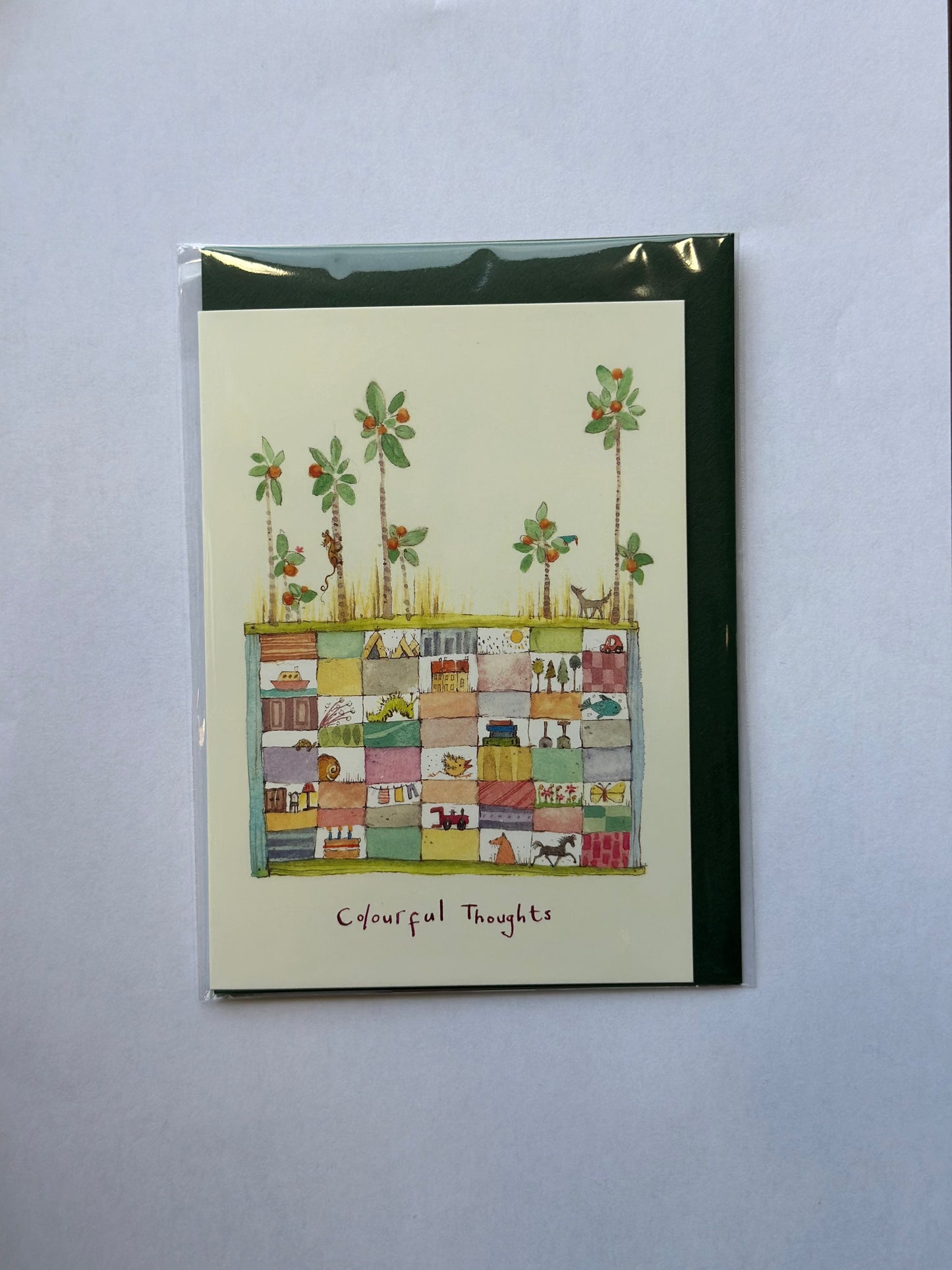 Colourful Thoughts Greeting Card