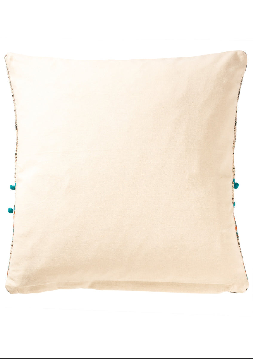 Tribal Indian Embroidered Cushion - Style 2