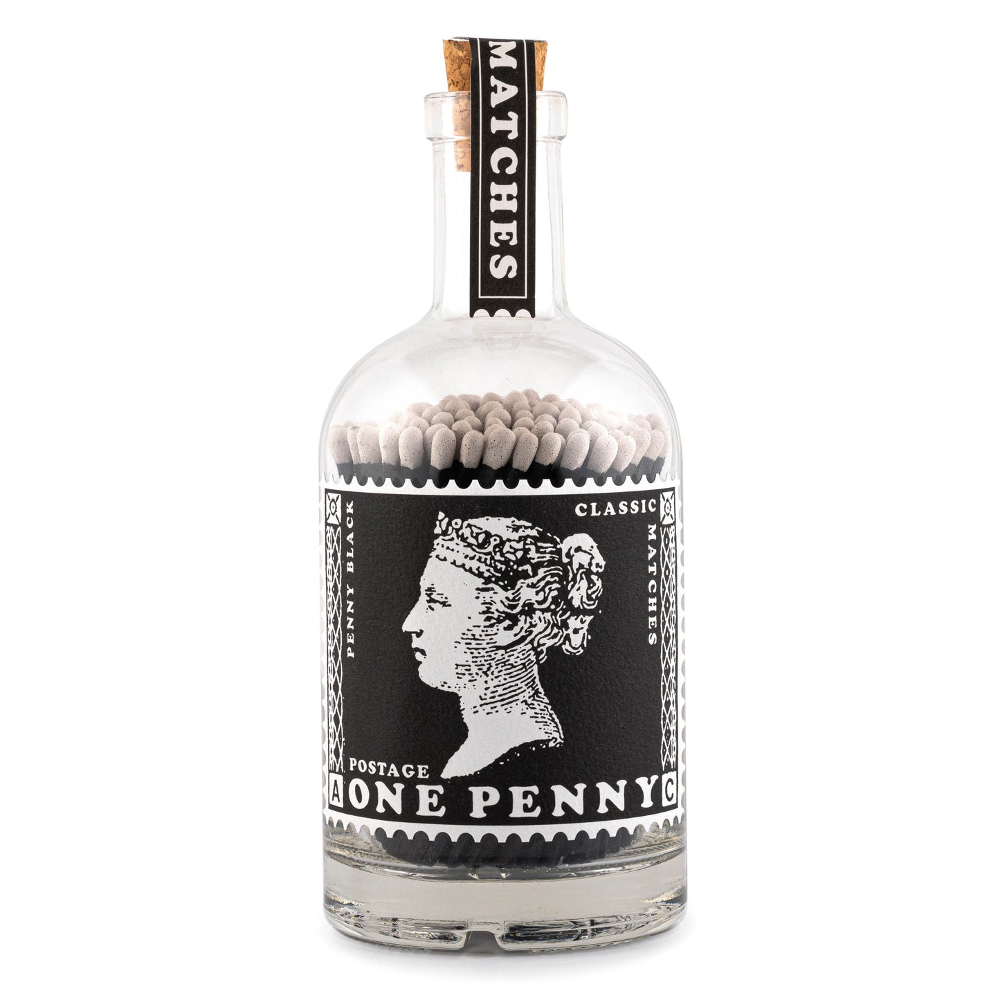 Archivist Bottle Matches - Penny Black