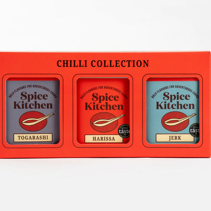 The Chilli Collection - Harissa, Jerk & Togarashi