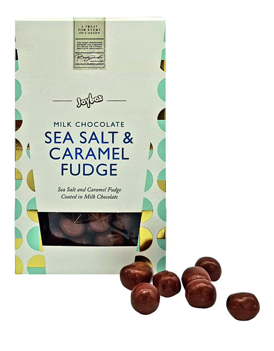 Sea Salt & Caramel Fudge Coated With Milk Chocolate