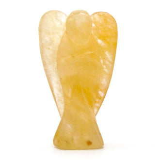 Yellow Aventurine - Hand Carved Crystal Angelie