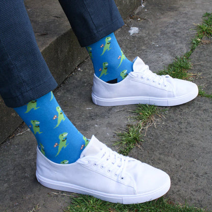 Swole Panda - Dinosaur Bamboo Socks