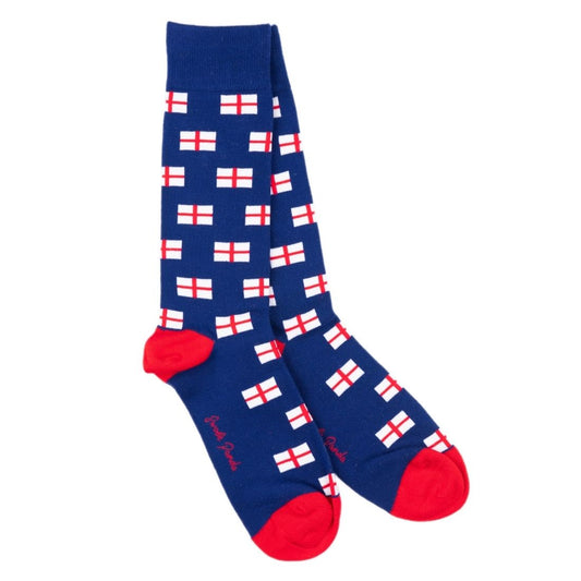 Swole Panda -St George’s Flag Bamboo Socks