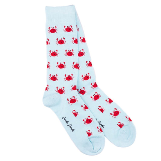 Swole Panda -Crab Bamboo Socks