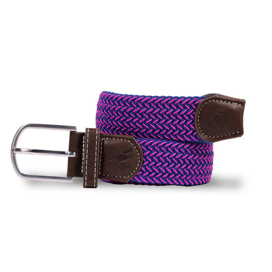 Swole Panda - Rich Pink Fine Weave Woven Belt