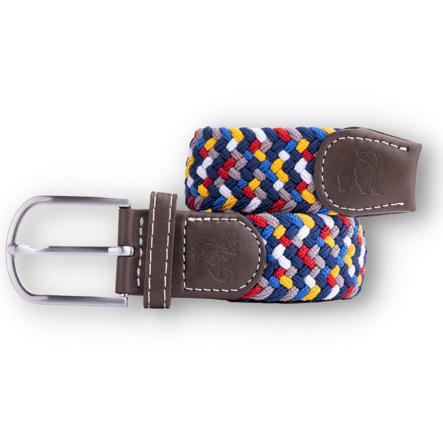 Swole Panda - Rainbow ZigZag Woven Belt