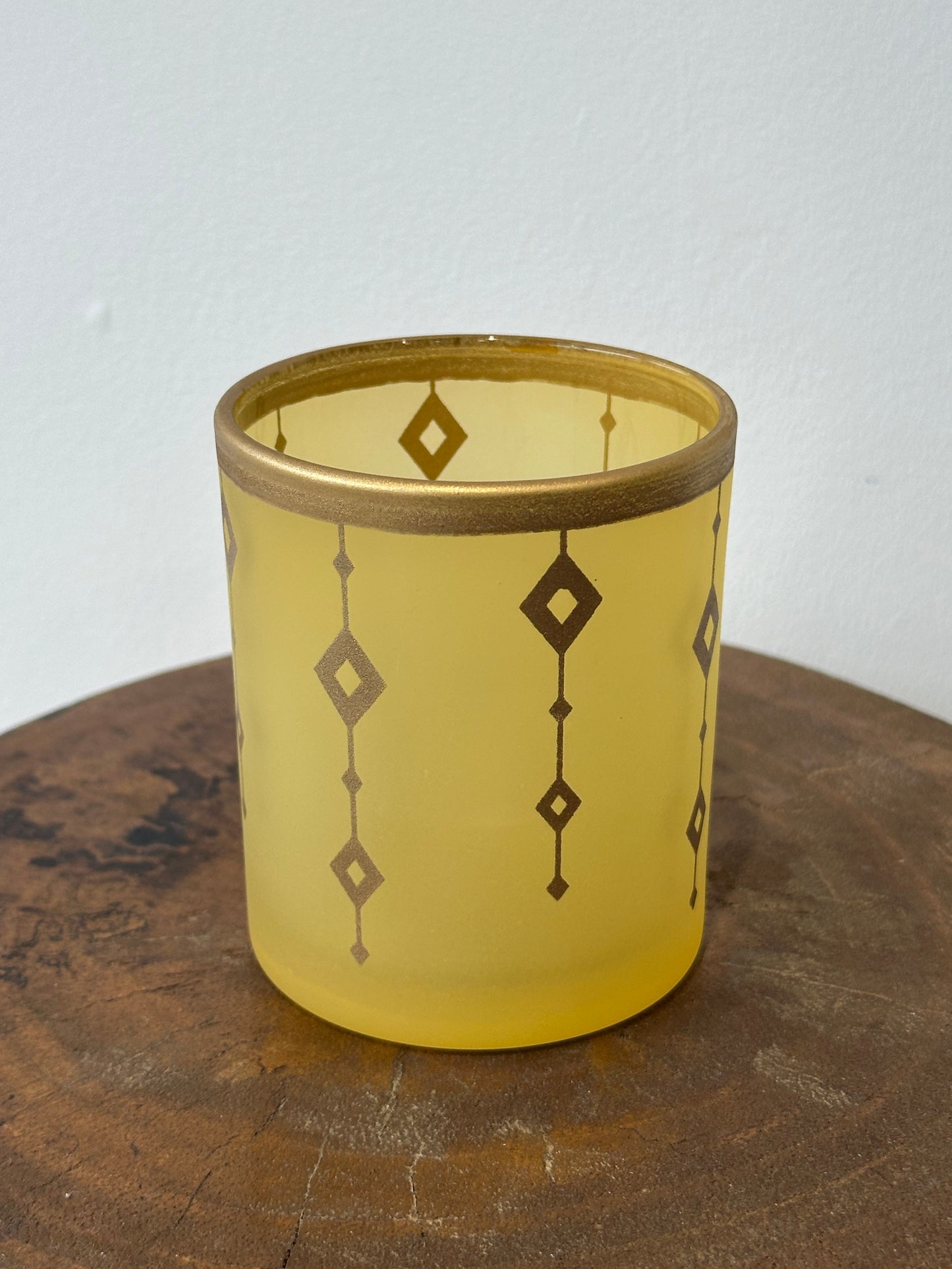 Tealight With Hand Painted Design