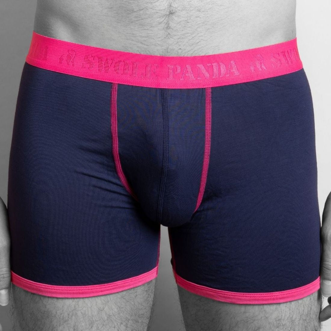 Swole Panda - Pink Bamboo Boxers