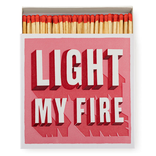 Archivist 'Light My Fire' Decorative Matches