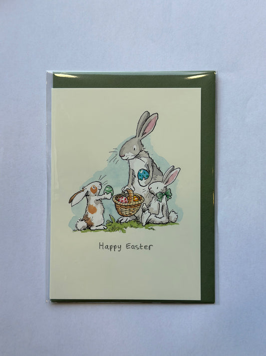 Happy Easter Greeting Card