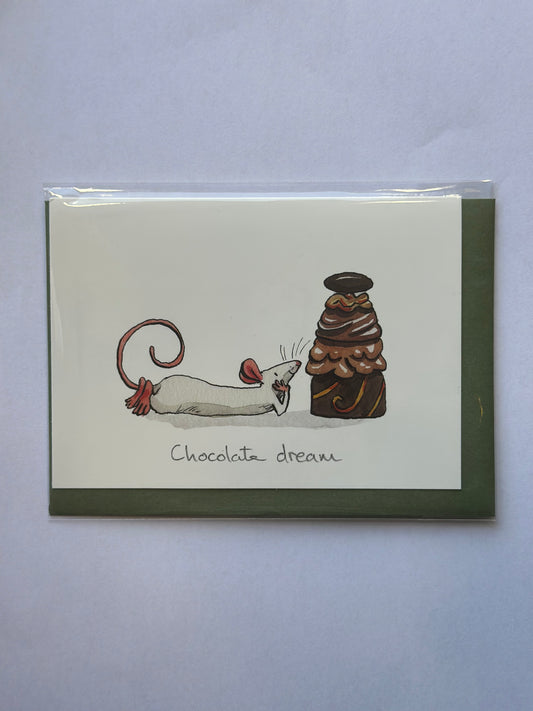 Chocolate Dream Greeting Card