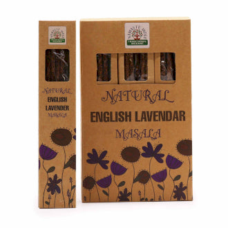 Natural Botanical Masala Incense - Lavender