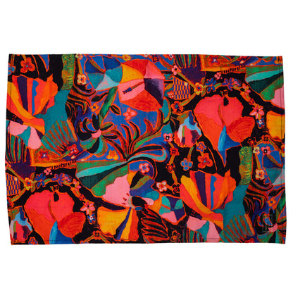 "Psychedelic Dream" Organic Cotton Tea Towel