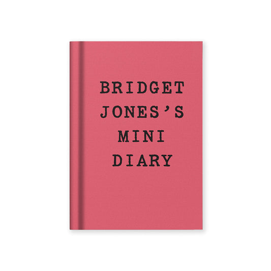 Bridget Jones's Mini Diary Fabric Hardback Notebook (A7)