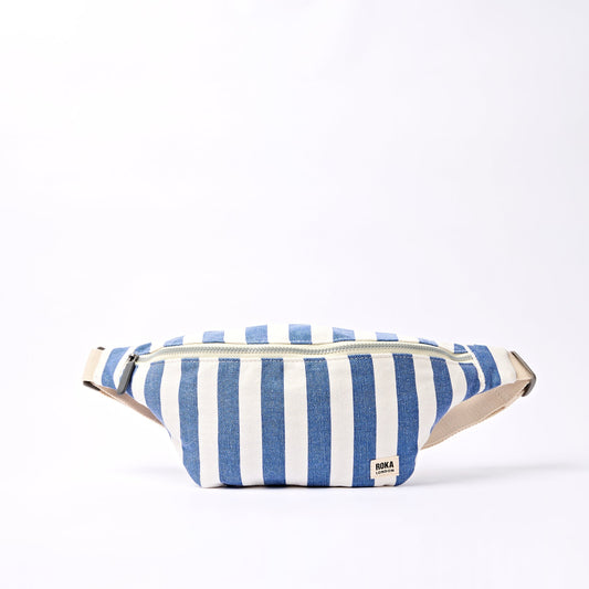 Roka Mill Hill Crossbody - Denim Stripe