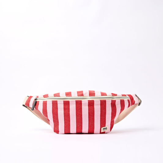 Roka Mill Hill Crossbody - Strawberry Stripe