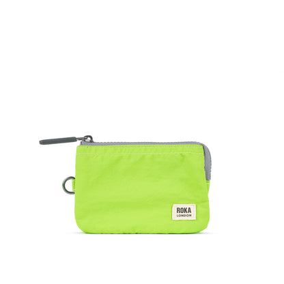 Roka Carnaby Lime Wallet - Small