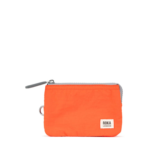 Roka Carnaby Orange Wallet - Small