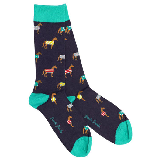 Swole Panda - Horse Bamboo Socks