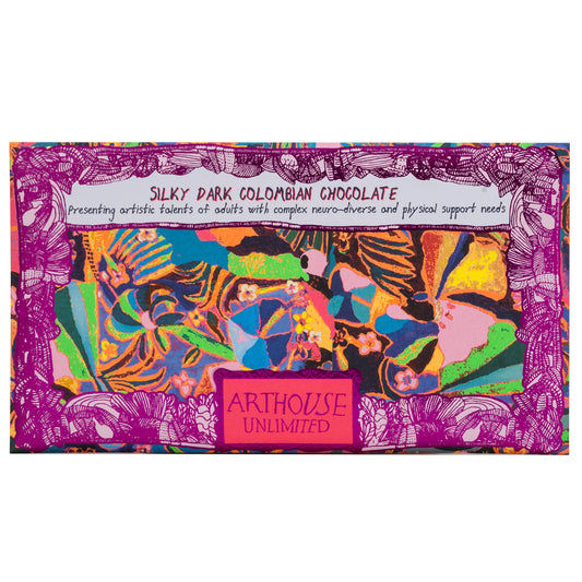 "Psychedelia" Dark Columbian Chocolate Bar