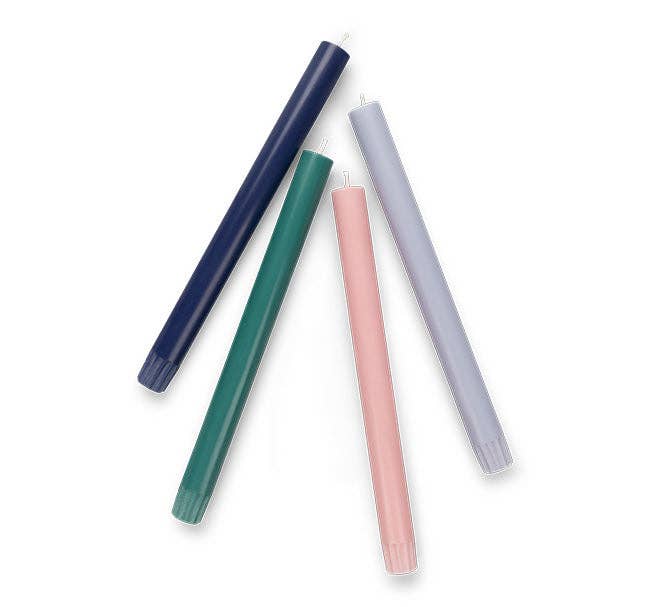 Midnight Blue Eco Dinner Candle