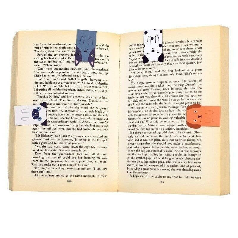 Magnetic Dog Bookmarks (Set of 4)h