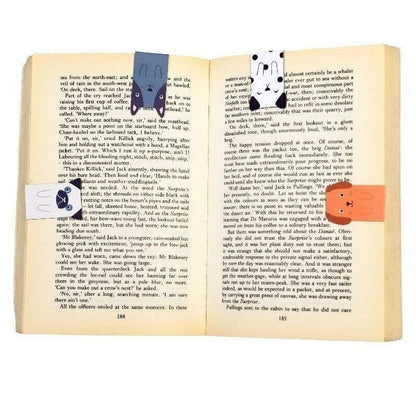 Magnetic Dog Bookmarks (Set of 4)h