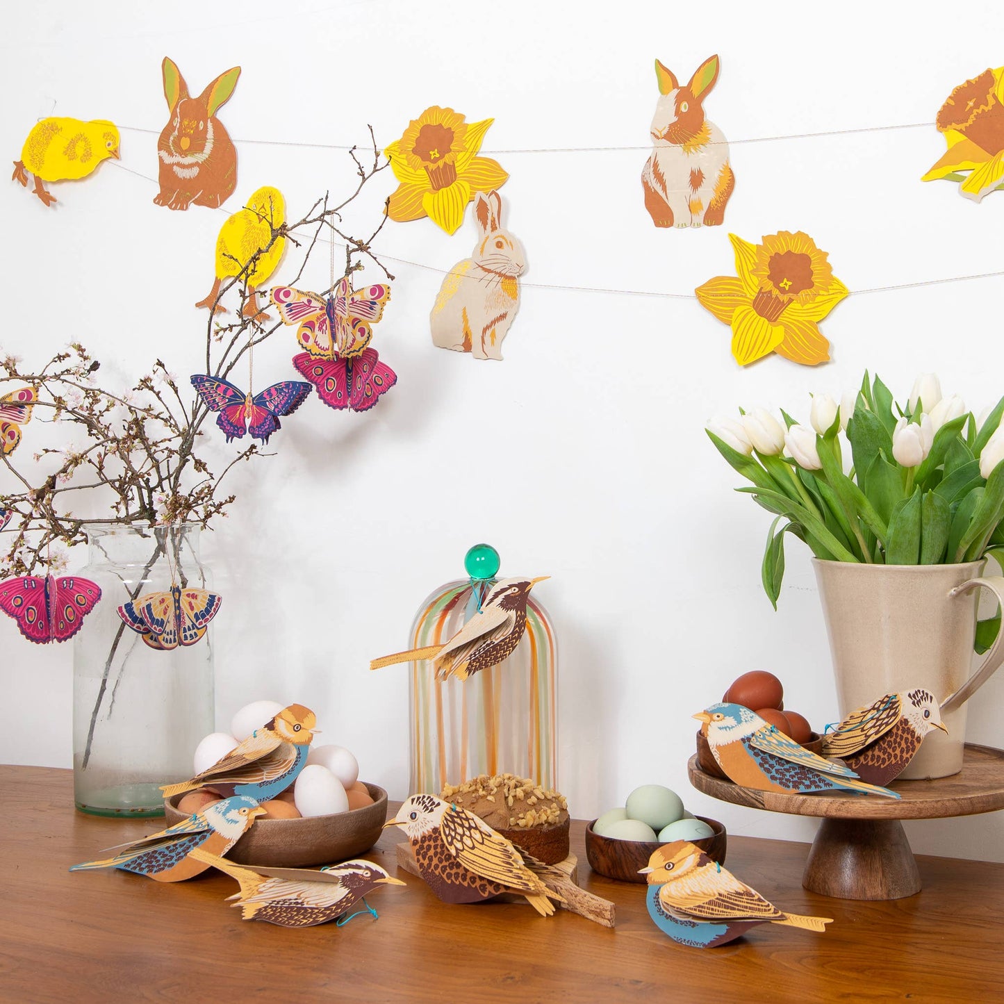 Rabbits Sewn Garland