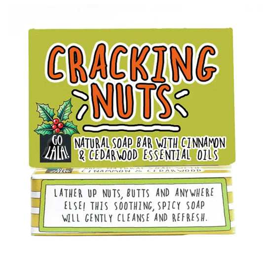 Cracking Nuts Christmas Soap Bar