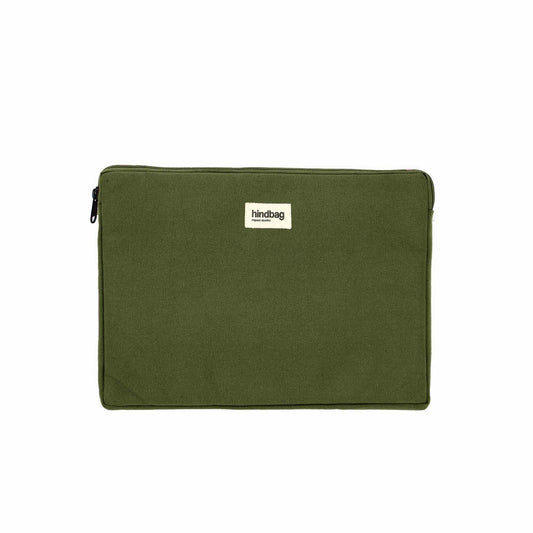 Ava Laptop Case - Olive Green