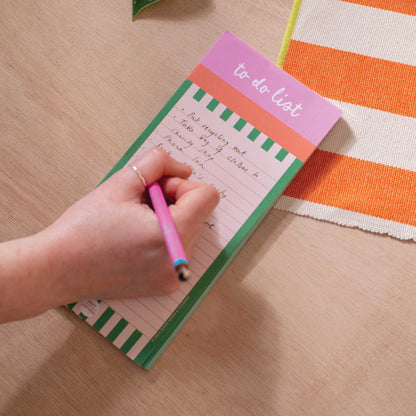 To Do List Pad | Cabana Stripe