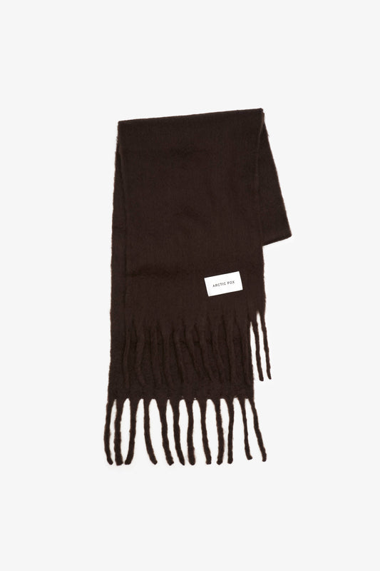 The Reykjavik Scarf - 100% Recycled - Ground Coffee