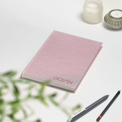 Vent A5 Recycled Ocean Waste Notebook - Peach