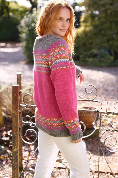 Iona Cardigan Pink