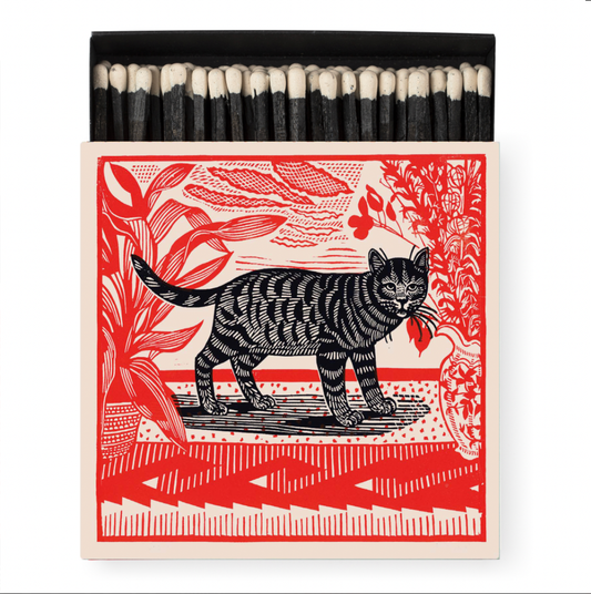 Sasha The Cat | Square Matchboxes